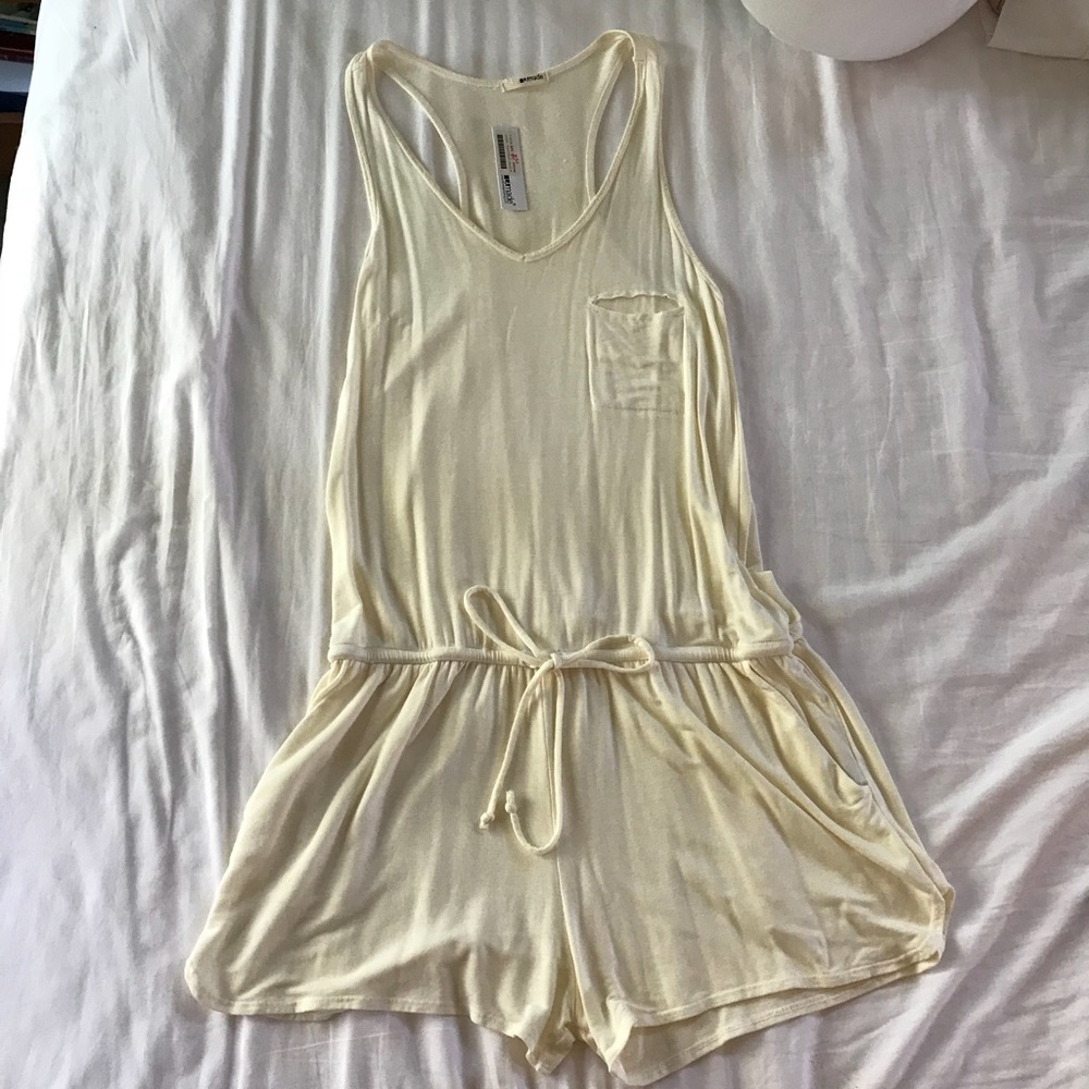 LA made tank romper